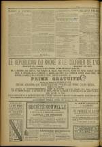 LE RÉPUBLICAIN DU RHONE : n°585, pp. 4