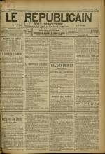 LE RÉPUBLICAIN DU RHONE : n°601, pp. 1