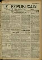 LE RÉPUBLICAIN DU RHONE : n°606, pp. 1