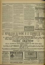 LE RÉPUBLICAIN DU RHONE : n°618, pp. 4