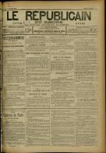 LE RÉPUBLICAIN DU RHONE : n°, pp. 1