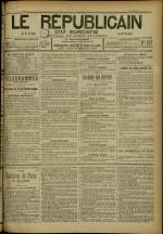 LE RÉPUBLICAIN DU RHONE : n°658, pp. 1