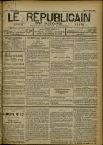 LE RÉPUBLICAIN DU RHONE : n°738, pp. 1