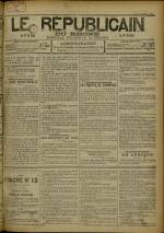LE RÉPUBLICAIN DU RHONE : n°744, pp. 1