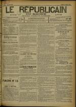 LE RÉPUBLICAIN DU RHONE : n°, pp. 1