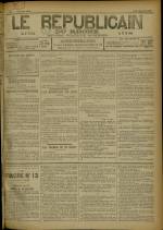 LE RÉPUBLICAIN DU RHONE : n°758, pp. 1