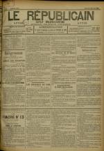 LE RÉPUBLICAIN DU RHONE : n°, pp. 1