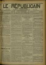 LE RÉPUBLICAIN DU RHONE : n°774, pp. 1