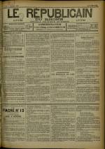 LE RÉPUBLICAIN DU RHONE : n°, pp. 1