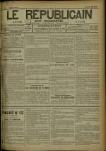 LE RÉPUBLICAIN DU RHONE : n°777, pp. 1