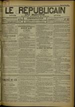 LE RÉPUBLICAIN DU RHONE : n°, pp. 1