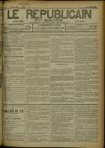 LE RÉPUBLICAIN DU RHONE : n°, pp. 1