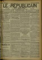 LE RÉPUBLICAIN DU RHONE : n°, pp. 1