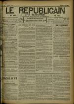 LE RÉPUBLICAIN DU RHONE : n°789, pp. 1