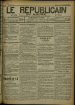LE RÉPUBLICAIN DU RHONE : n°790, pp. 1