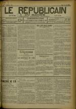 LE RÉPUBLICAIN DU RHONE : n°, pp. 1