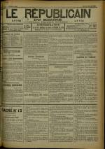 LE RÉPUBLICAIN DU RHONE : n°810, pp. 1