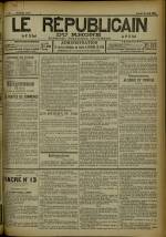 LE RÉPUBLICAIN DU RHONE : n°, pp. 1