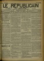 LE RÉPUBLICAIN DU RHONE : n°826, pp. 1