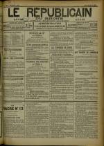 LE RÉPUBLICAIN DU RHONE : n°829, pp. 1