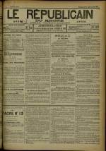LE RÉPUBLICAIN DU RHONE : n°833, pp. 1