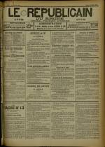 LE RÉPUBLICAIN DU RHONE : n°842, pp. 1