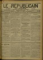LE RÉPUBLICAIN DU RHONE : n°860, pp. 1
