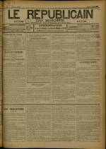 LE RÉPUBLICAIN DU RHONE : n°, pp. 1