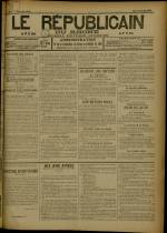 LE RÉPUBLICAIN DU RHONE : n°, pp. 1