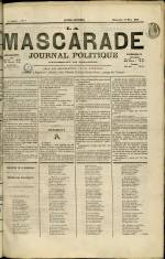 LA MASCARADE : n°7, pp. 1