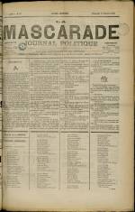 LA MASCARADE : n°37, pp. 1