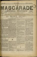 LA MASCARADE : n°49, pp. 1