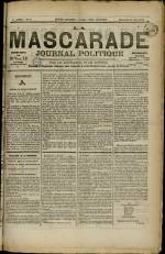 LA MASCARADE : n°73, pp. 1