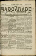 LA MASCARADE : n°80, pp. 1