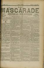 LA MASCARADE : n°89, pp. 1