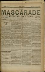 LA MASCARADE : n°94, pp. 1