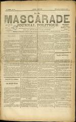 LA MASCARADE : n°102, pp. 1