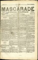 LA MASCARADE : n°108, pp. 1
