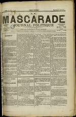 LA MASCARADE : n°134, pp. 1