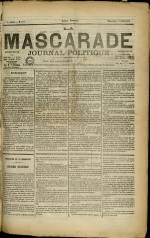 LA MASCARADE : n°171, pp. 1