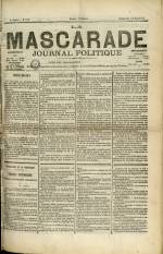 LA MASCARADE : n°178, pp. 1