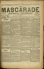 LA MASCARADE : n°194, pp. 1