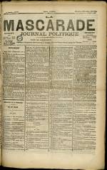 LA MASCARADE : n°199, pp. 1