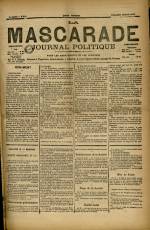 LA MASCARADE : n°221, pp. 1