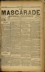 LA MASCARADE : n°207, pp. 1