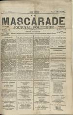 LA MASCARADE : n°146, pp. 1