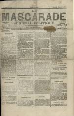 LA MASCARADE : n°154, pp. 1