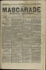 LA MASCARADE : n°202, pp. 1