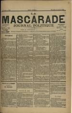 LA MASCARADE : n°207, pp. 1