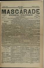 LA MASCARADE : n°235, pp. 1